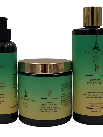 KIT SHAMPOING KERA LIZZ JASMIN ENVOÛTANT SANS SULFATE