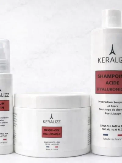 Kits Entretien Lissage KERA LIZZ Acide Hyaluronique